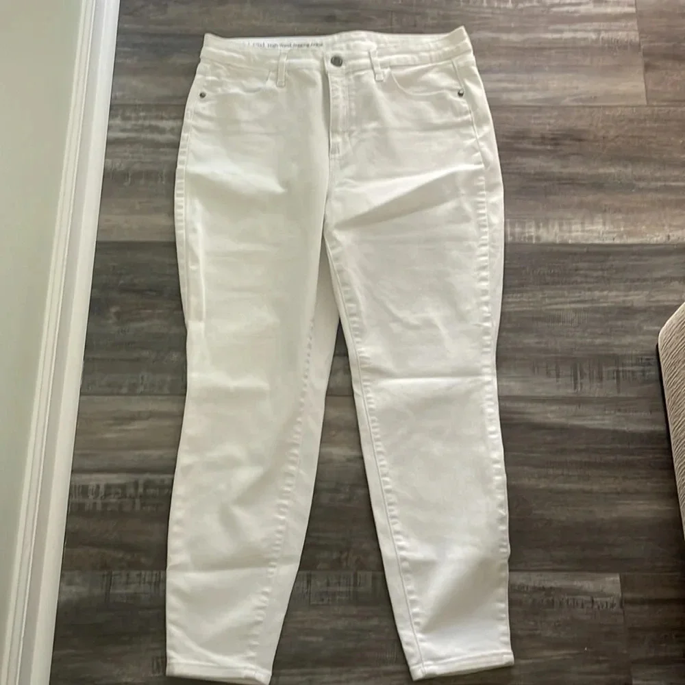 Talbots Flawless Women's High-waist Jegging White Size 12